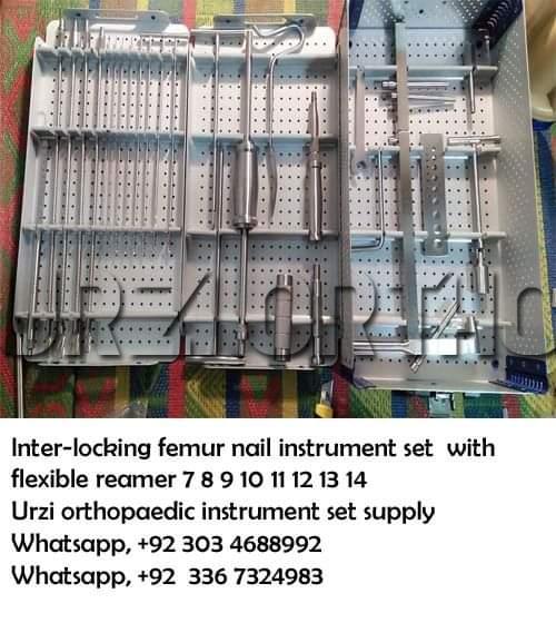 Femur nail instrument set